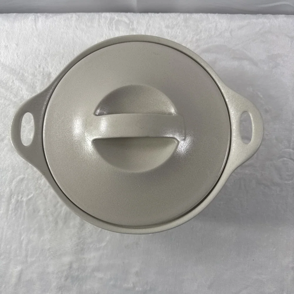 Corning Creations Khaki Casserole Dish w/ Lid | 2.5 Qt | Excellent Cond